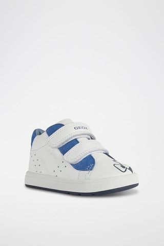 Baskets montantes en cuir Biglia - Blanc