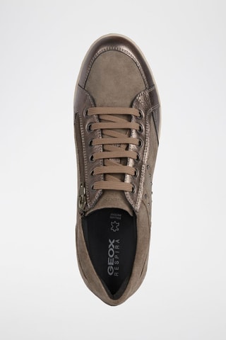 Baskets en cuir Myria Taupe
