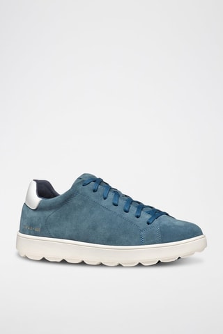 Baskets en cuir Spherica - Bleu cobalt