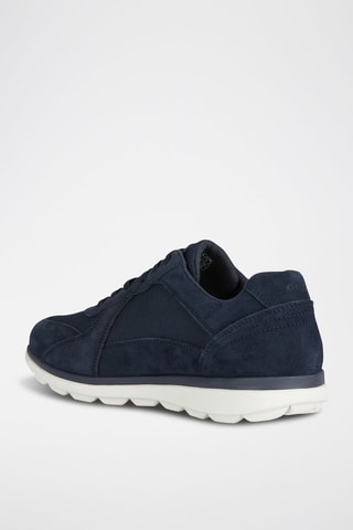Baskets en nubuck Spherica - Bleu marine