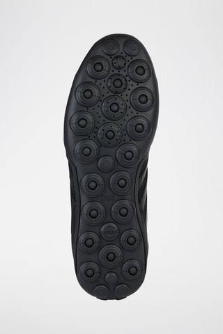 Baskets en nubuck Snake - Noir