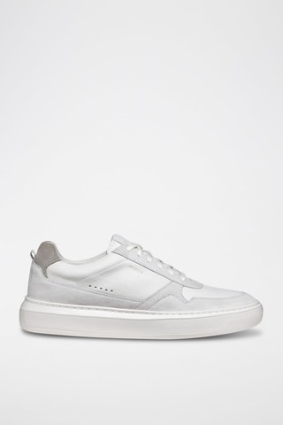 Baskets en cuir Deiven - Ecru