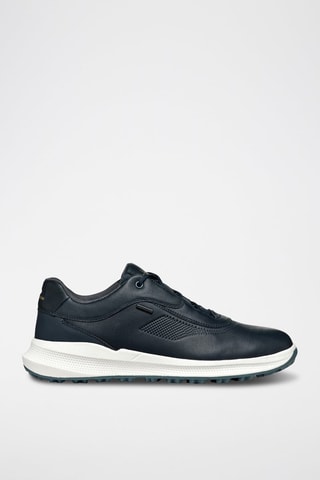 Baskets en cuir nappa ABX - Bleu marine