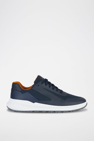 Baskets en cuir PG1X - Bleu marine