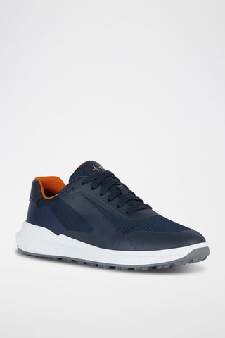 Baskets en cuir PG1X - Bleu marine