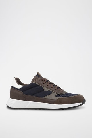 Baskets en cuir Molveno - Kaki