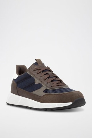 Baskets en cuir Molveno - Kaki