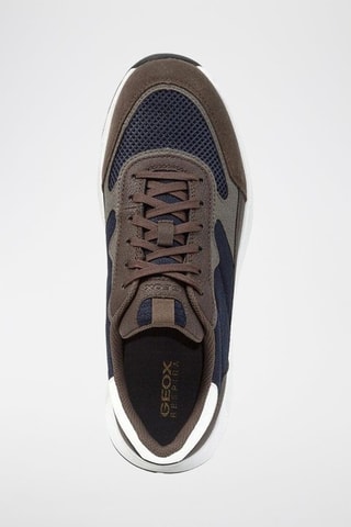 Baskets en cuir Molveno - Kaki