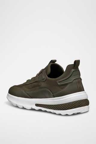 Baskets en cuir Spherica - Kaki