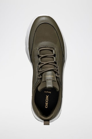 Baskets en cuir Spherica - Kaki