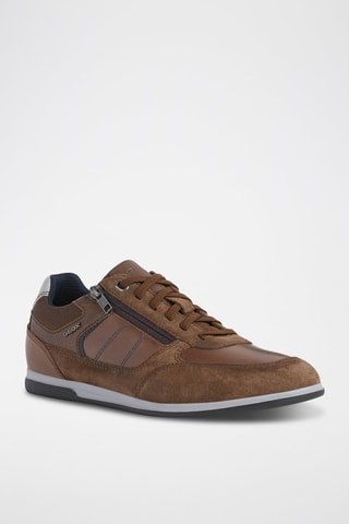 Baskets en cuir Renan - Marron