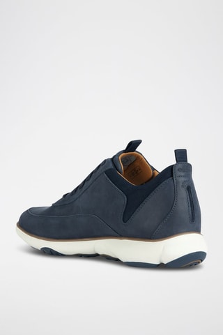 Baskets en nubuck Nebula - Bleu marine
