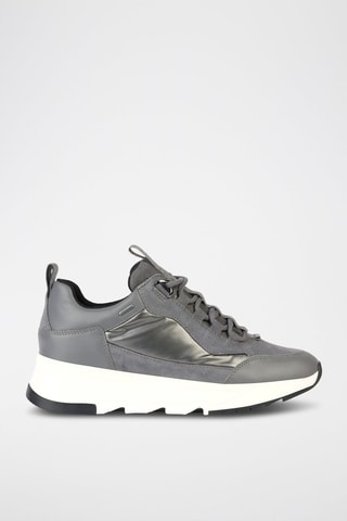 Baskets en cuir Falena - Gris