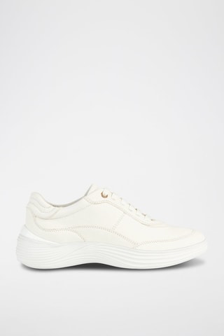 Baskets en cuir Fluctis A - Blanc