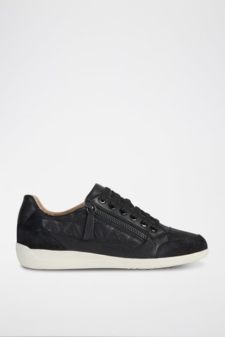 Baskets en cuir Myria - Noir