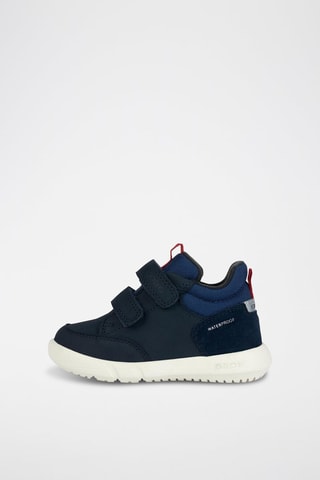 Baskets en cuir Hyroo - Bleu marine