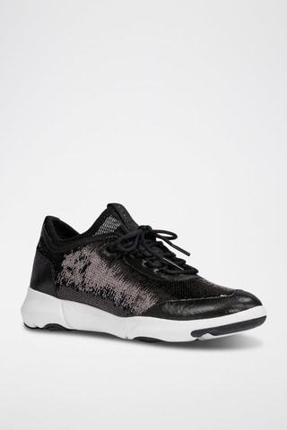 Baskets en cuir Nebula - Noir