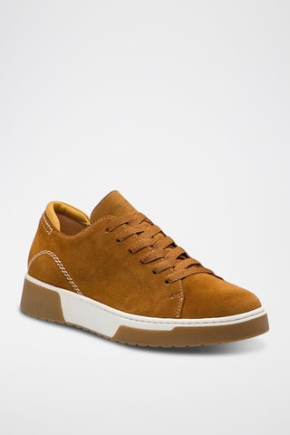 Baskets en nubuck Kapha - Moutarde