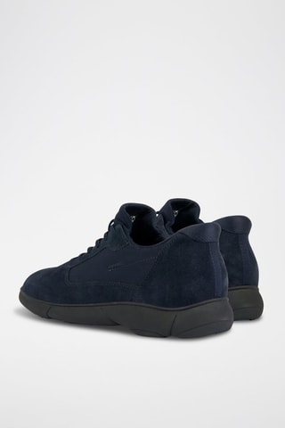 Baskets en nubuck Nebula - Bleu marine