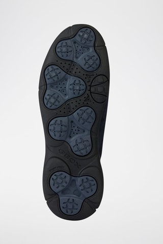 Baskets en nubuck Nebula - Bleu marine
