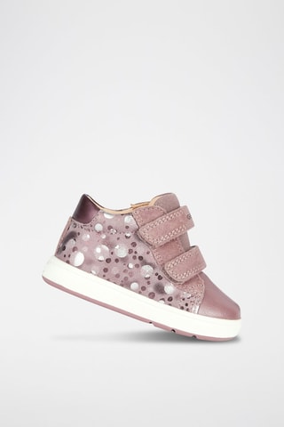 Baskets montantes en cuir Biglia - Rose