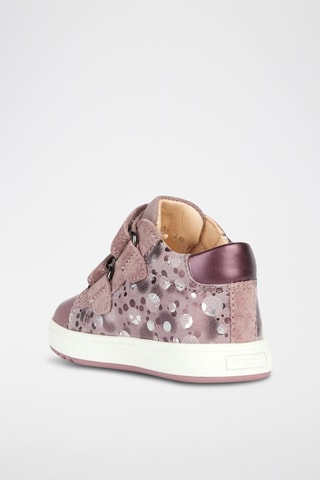 Baskets montantes en cuir Biglia - Rose