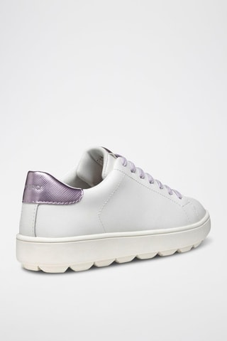 Baskets en cuir Spherica - Blanc
