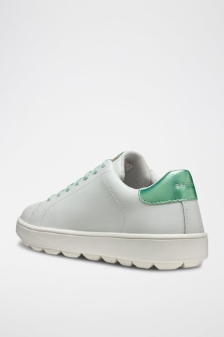 Baskets en cuir Spherica - Blanc