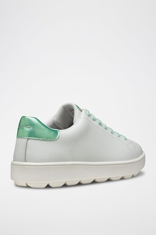 Baskets en cuir Spherica - Blanc