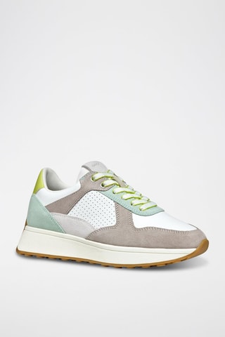 Baskets en cuir Amabel - Blanc