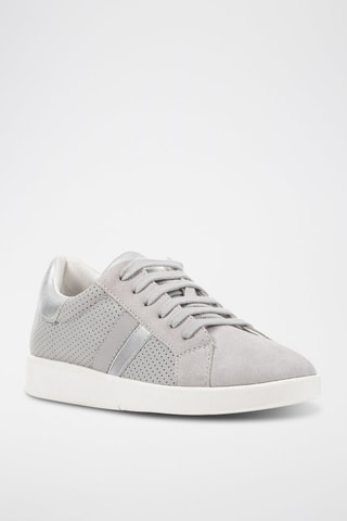 Baskets en cuir de veau Meleda - Gris