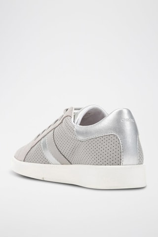 Baskets en cuir de veau Meleda - Gris