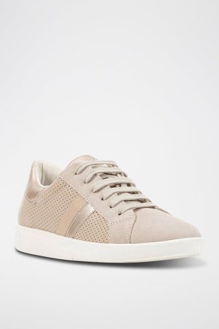 Baskets en cuir de veau Meleda - Taupe