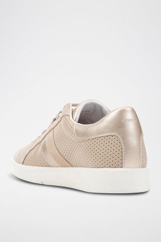 Baskets en cuir de veau Meleda - Taupe