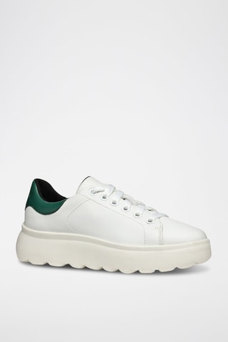 Baskets en cuir Spherica - Blanc