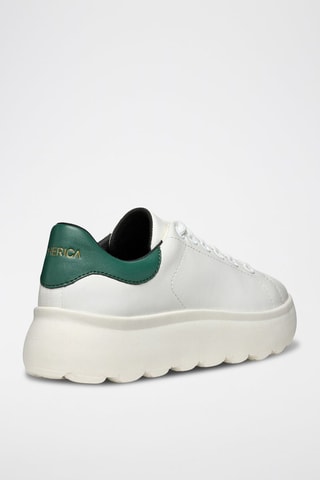 Baskets en cuir Spherica - Blanc