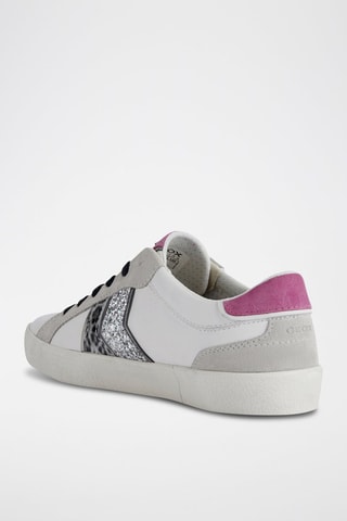 Baskets en cuir Warley - Blanc