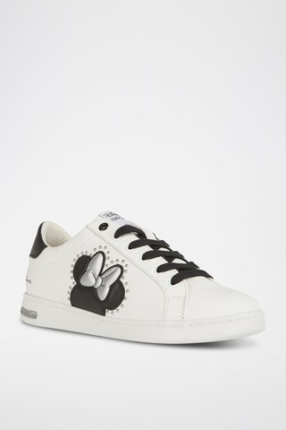 Baskets en cuir nappa Minnie Disney Jaysen - Blanc