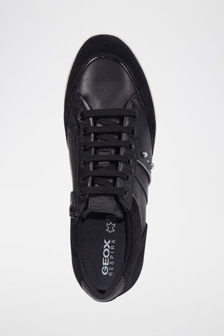 Baskets en cuir Myria - Noir