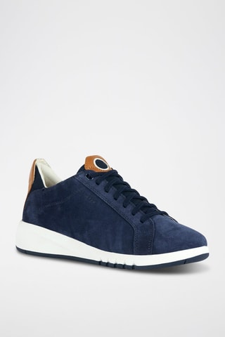 Baskets en cuir Aerantis - Bleu marine