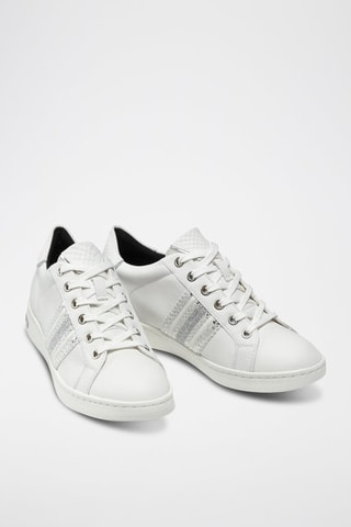 Baskets en cuir Jaysen - Blanc