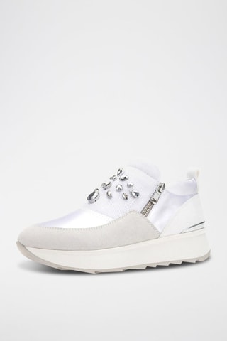Baskets en cuir Gendry - Blanc
