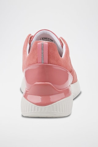 Baskets en nubuck Theragon - Corail