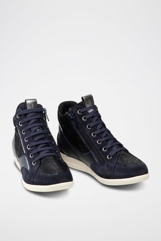 Baskets montantes Myria - Bleu marine