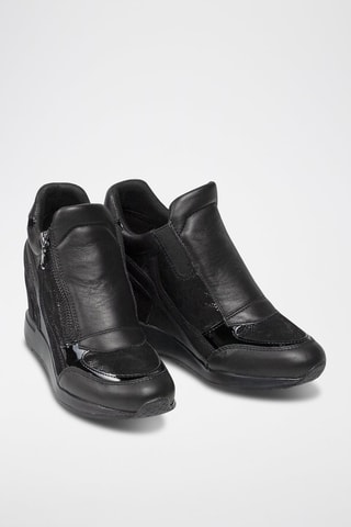 Baskets en cuir Nydame - Noir