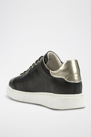 Baskets en cuir Thymar - Noir