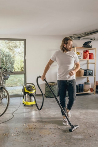Aspirateur eau et poussière Karcher WD5 S - Grade A - 1100 W - 25 l