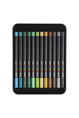 Lot de 24 crayons de cire pastel Posca