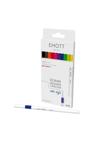 10 feutres Emott - 0,4 mm