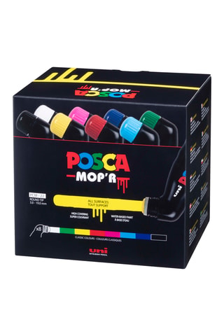 Set de 8 marqueurs peinture Mop'R PC-M22 Posca - 1-19 mm